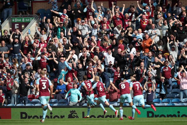 Are Burnley the best supported club in Manchester? Credit: Getty.