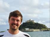 Tom Goodwin on his charity trek for Kidney Research UK