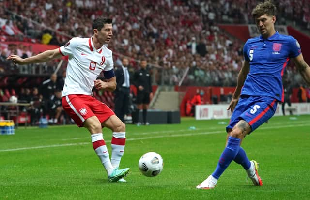John Stones has played twice for England this season despite not making an appearance for City. Credit: Getty.