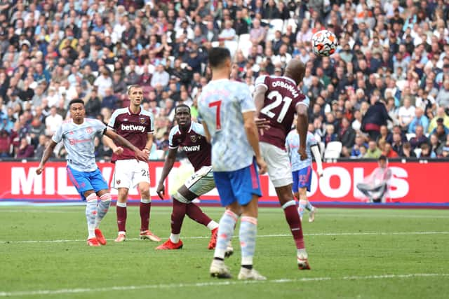 Jesse Lingard grabbed a late winner at the London Stadium. Credit: Getty.