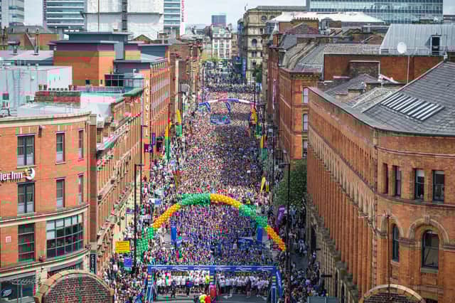 A previous Great Manchester Run