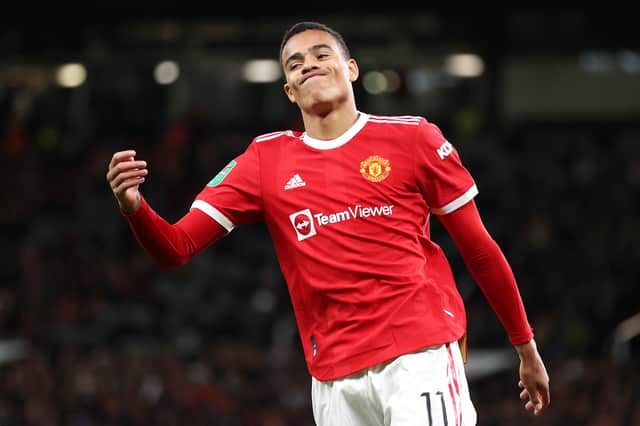 Mason Greenwood  Credit: Getty Images