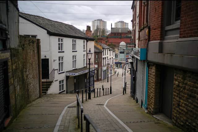 Stockport town centre. Photo: Christopher Furlong/Getty Images