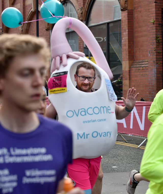 Great Manchester Half Marathon 2021 - Mr Ovary!