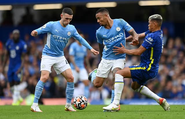 <p>Manchester City are in for a huge week of action. (Photo by Shaun Botterill/Getty Images)</p>
