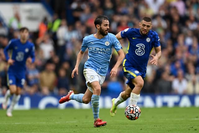 Bernardo Silva is one of the small amount of players who have suffered a ratings drop. (Photo by Shaun Botterill/Getty Images)