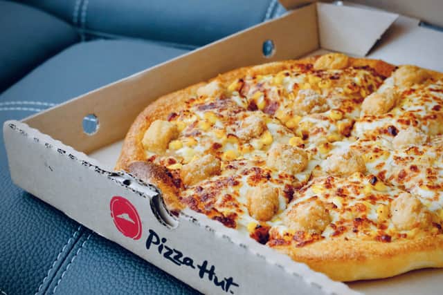 Pizza Hut chicken pizza  Credit: Shutterstock