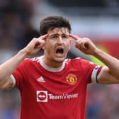 Harry Maguire of Manchester United   Credit: Getty Images