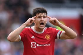 Harry Maguire of Manchester United   Credit: Getty Images