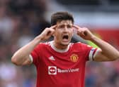 Harry Maguire of Manchester United   Credit: Getty Images