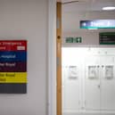 Manchester, United Kingdom - Manchester Hospital Internal Sign