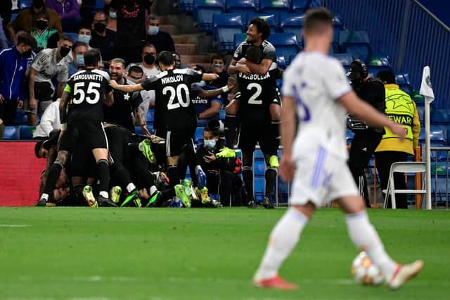 Sheriff famously beat Real Madrid last season in the Champions League group stage. Credit: Getty. 