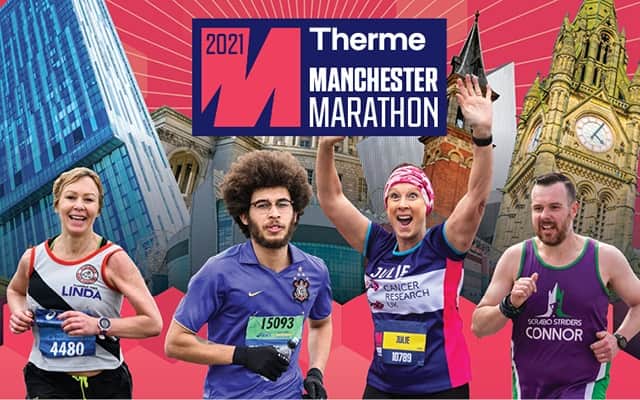 Manchester Marathon 2021 logo