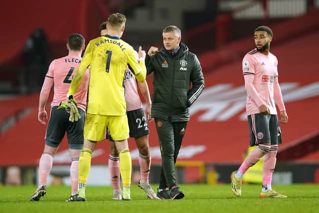 The loss to Sheffield United didn’t help Solskjaer’s position. Credit: Getty.