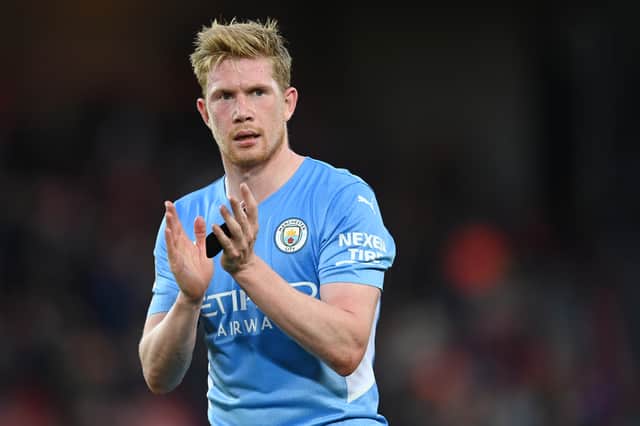 Manchester City have had to ease Kevin de Bruyne back in to the fold after a raft of injuries. (Photo by Michael Regan/Getty Images)
