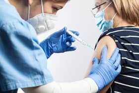 A Covid-19 vaccine being given (Photo: Shutterstock)