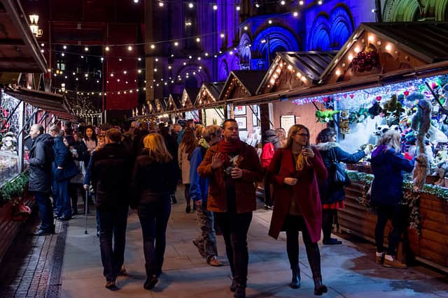 Christmas markets will be returning to cities across the UK this winter (Photo: Getty Images)
