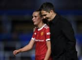 Ella Toone is eyeing up a ‘Wayne Rooney’ moment in the Derby. (Photo by Harriet Lander/Getty Images)