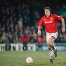 Gary Pallister, pictured playing for Man Utd in 1995  Credit: Getty