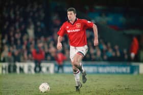 Gary Pallister, pictured playing for Man Utd in 1995  Credit: Getty