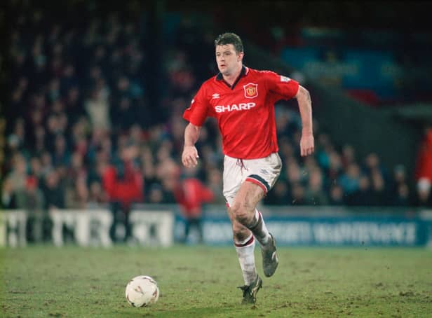 <p>Gary Pallister, pictured playing for Man Utd in 1995  Credit: Getty</p>