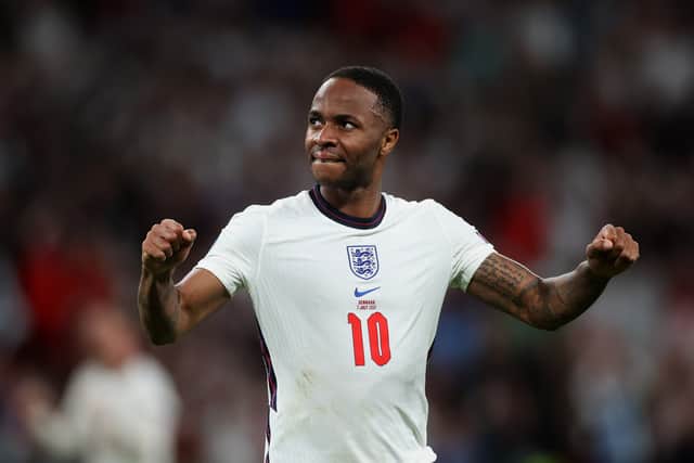 Raheem Sterling was one of England’s stars at EURO 2020 this summer. (Photo by Carl Recine - Pool/Getty Images)