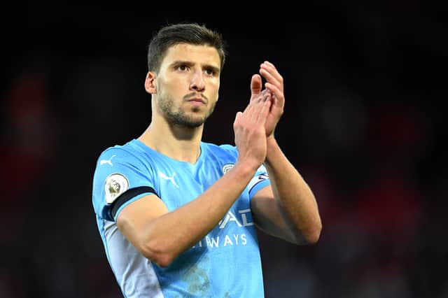 <p>Ruben Dias is perhaps City’s best chance of winning the award. (Photo by Michael Regan/Getty Images)</p>