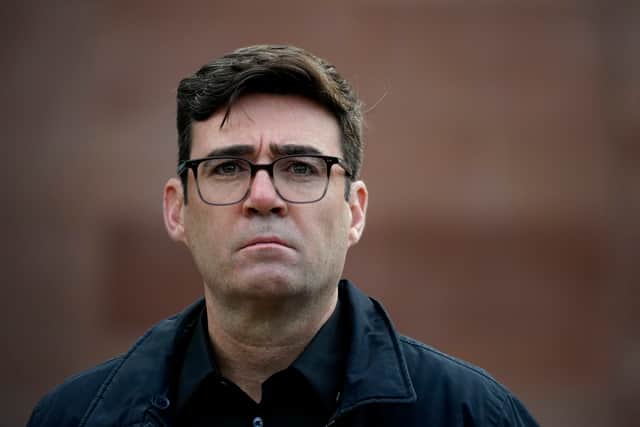 Greater Manchester mayor Andy Burnham  Credit: Getty Images