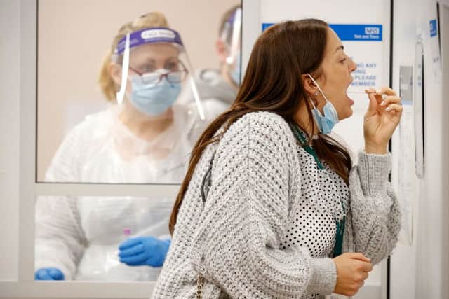 If you test positive for Covid-19 from a PCR test, you must self-isolate straight away (Photo: Getty Images)