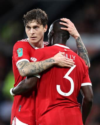Victor Lindelof and Eric Bailly. Credit: Getty.