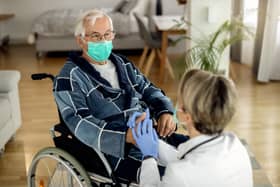 Care home staff must be vaccinated by 11 November 2021  Credit: Shutterstock