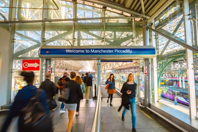 Manchester Piccadilly rail station  Credit: Shutterstock
