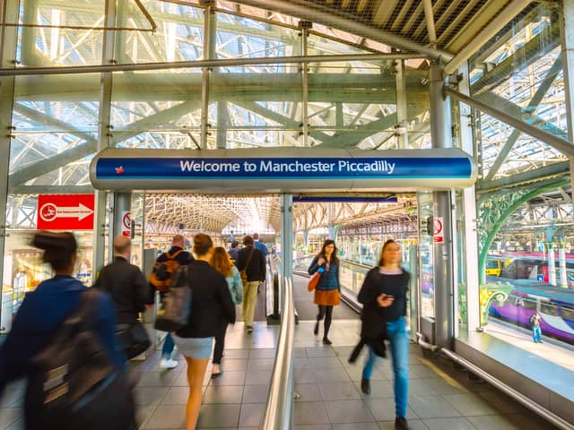 Manchester Piccadilly rail station  Credit: Shutterstock