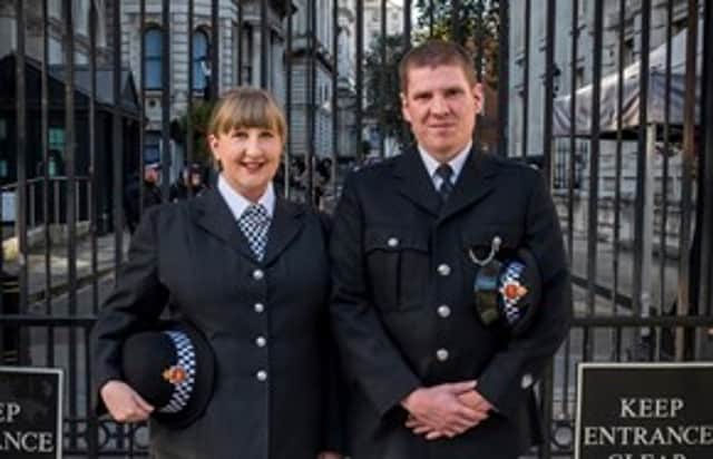 Joanna and Jack Wilber of Greater Manchester Police