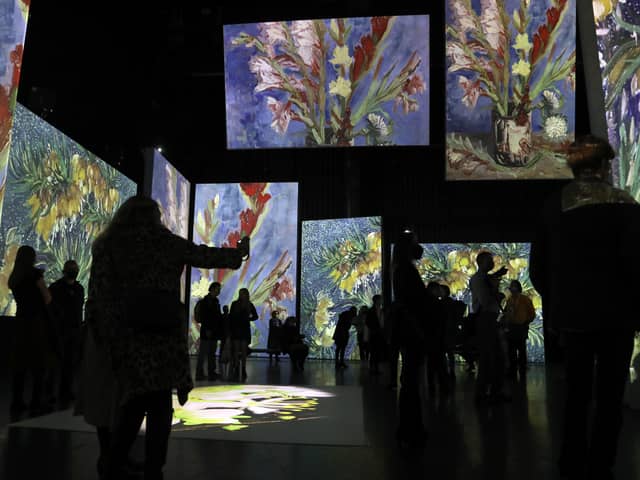 ‘Van Gogh Alive’ previously featured at Birmingham Hippodrome Credit: Anita Maric / SWNS