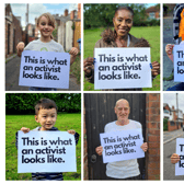 This Is What An Activist Looks Like campaign on climate change