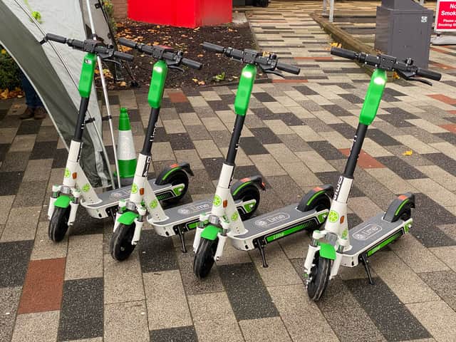 Lime e-scooters