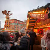 Manchester Christmas markets, pictured in 2018  Credit: Mark Waugh