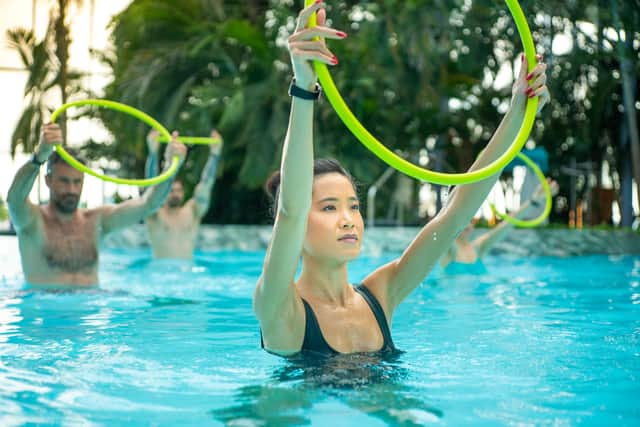 There will be fitness classes at Therme Manchester