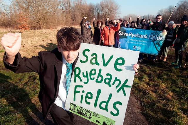 Save Ryebank Fields is one of the campaign groups attending the festival