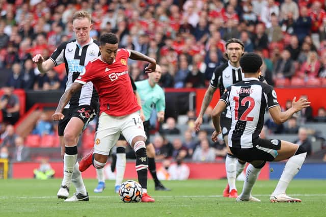 Newcastle United could take Jesse Lingard away from Manchester United. (Photo by Clive Brunskill/Getty Images)
