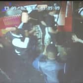 Cirque nightclub in Manchester during the violence Credit: GMP