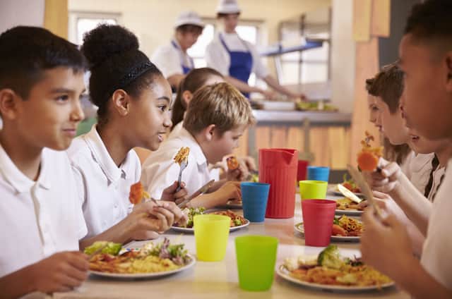 School dinners Credit: Shutterstock