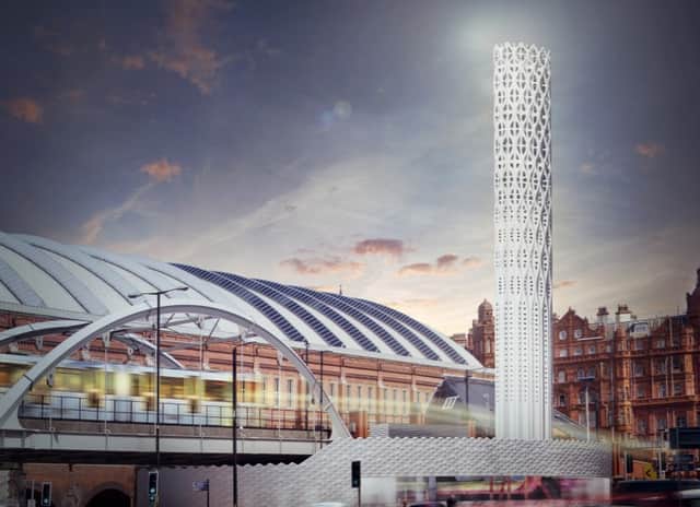 <p>An artist’s impression of what the Tower of Light will look like once completed. </p>