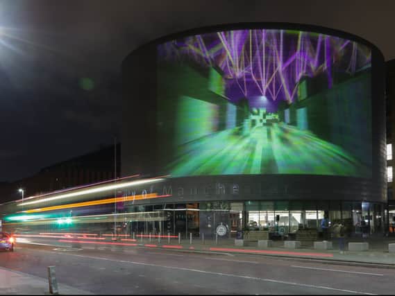 The Corridor of Light is transforming the Oxford Road area for three nights. Photo: Jason Lock