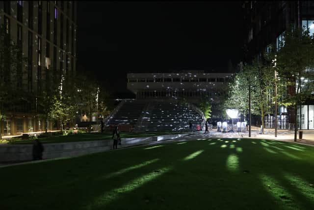 The Corridor of Light festival runs over three evenings in Manchester. Photo: Jason Lock