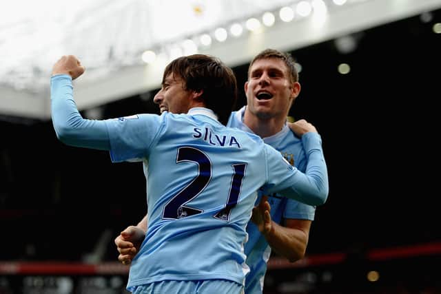David Silva and James Milner Credit: Laurence Griffiths/Getty Images)