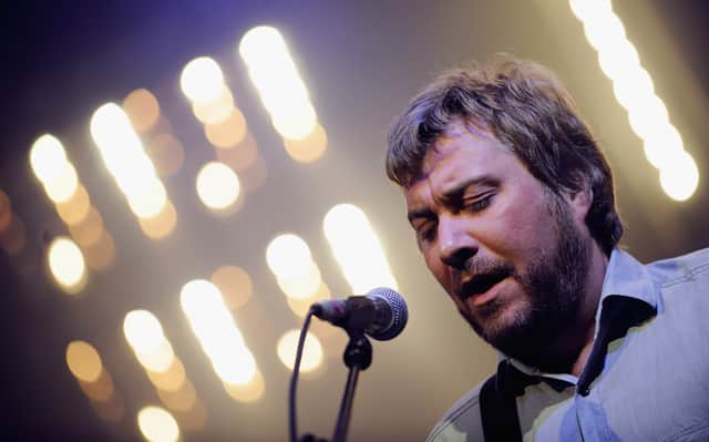 Jimi Goodwin of the Doves performs during the BBC Electric Proms festival at The Roundhouse on October 22, 2009 in London, England.  (Photo by Ian Gavan/Getty Images)