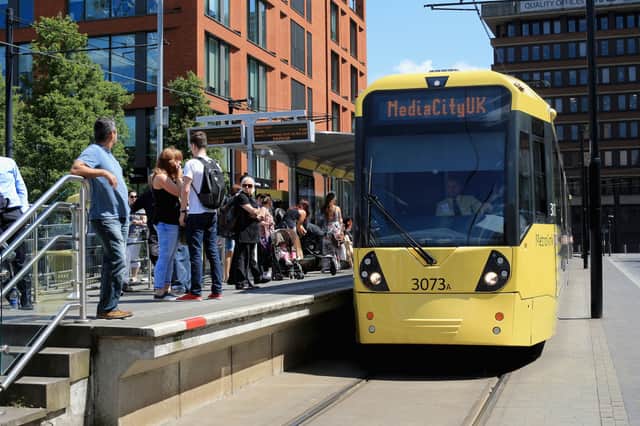 A Metrolink tram (image: Getty)