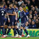A reason to mile as Phil Foden delivers a starman like performance. (Photo by Steve Bardens/Getty Images)